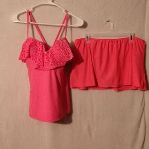 Two-piece bathing suit